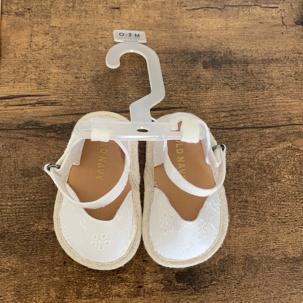 Ankle-strap espadrilles for baby